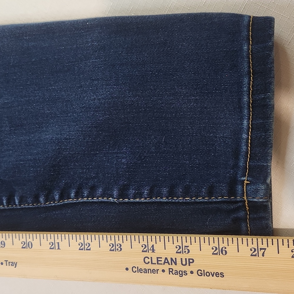 Inc denim dark wash skinny jeans. Size 10 short - Picture 10 of 10